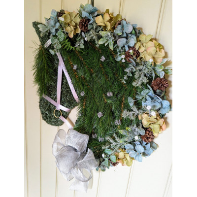 Sapphire Horse head Wreath