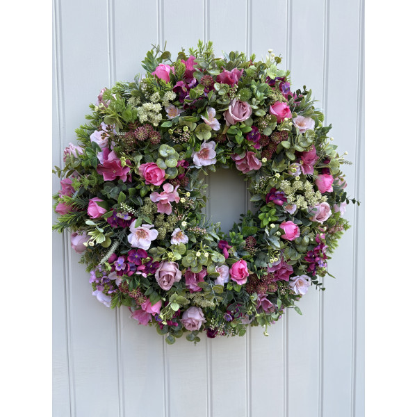 Blush Garden Dream Summer Wreath