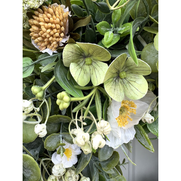 Serene Cream Bloom Wreath