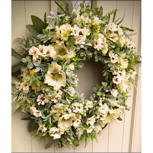 Countryside Daisy Wreath