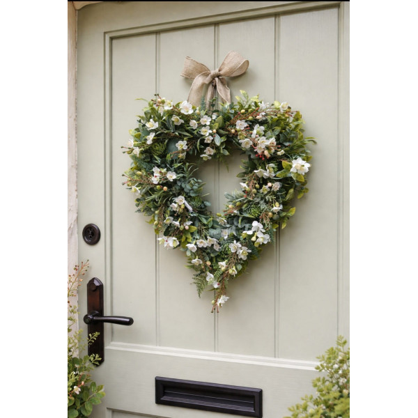 Blossom Heart Wreath