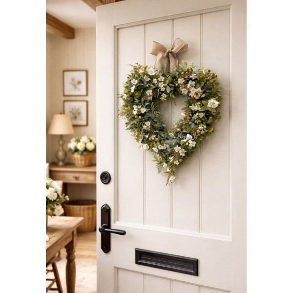 Blossom Heart Wreath