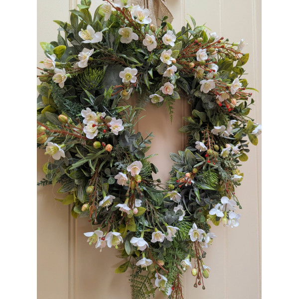 Blossom Heart Wreath