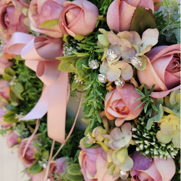 Country Rose Wreath