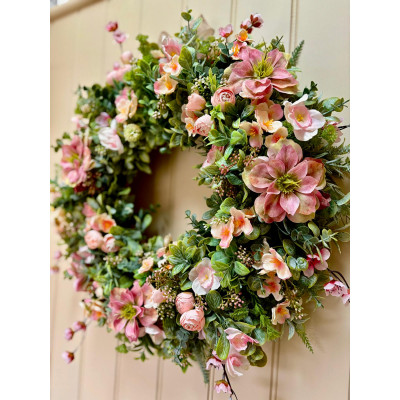 Spring Blush Wreath