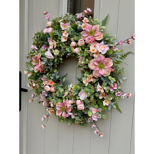 Spring Blush Wreath
